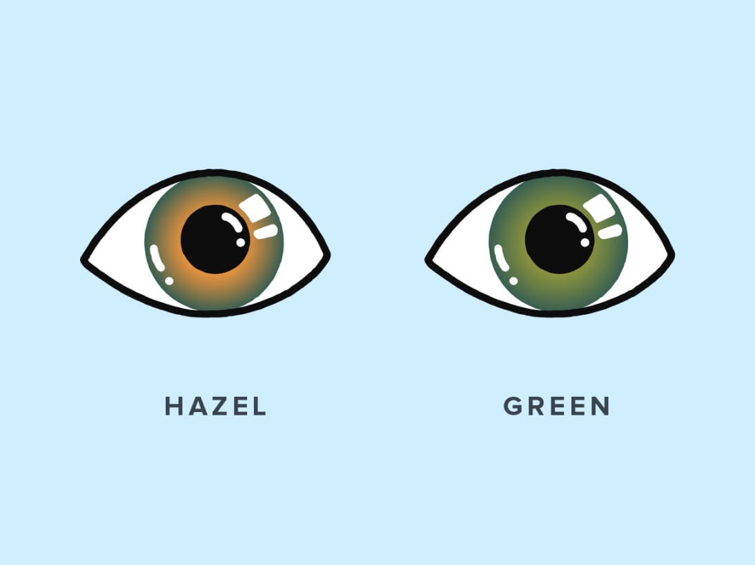 hazel eyes